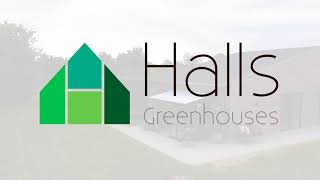 Halls Gewächshaus Qube Lean-to - 0,8 m² / 1,2 m² / 4,7 m² / 7,1 m² Farbe: Schwarz